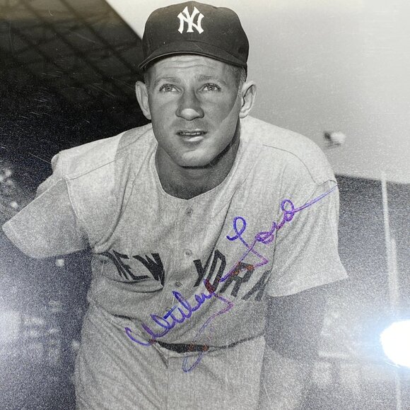 Signed Original Yogi Berra and Whitey Ford Baseball MLB Memorabilia Autograph - Picture 2 of 2